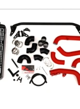 GrimmSpeed Red Piping Front Mount Intercooler Kit Subaru STI 2015-2021                                     - 90236 - Image 12