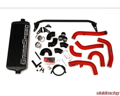 GrimmSpeed Red Piping Front Mount Intercooler Kit Subaru STI 2015-2021 - 90236