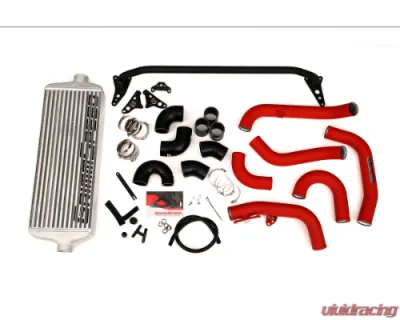 GrimmSpeed Red Piping Front Mount Intercooler Kit Subaru STI 2015-2021 - 90236