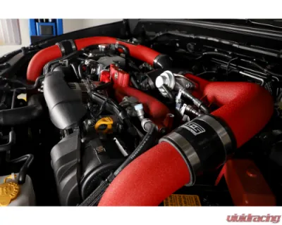 GrimmSpeed Black Piping Front Mount Intercooler Kit Subaru STI 2015-2021 - 90237