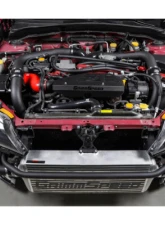 GrimmSpeed Black Piping Front Mount Black Coated Intercooler Kit Subaru STI 2008-2014                                     - 90254 - Image 2