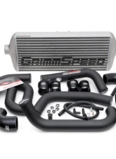 GrimmSpeed Black Piping Front Mount Black Coated Intercooler Kit Subaru STI 2008-2014                                     - 90254 - Image 6