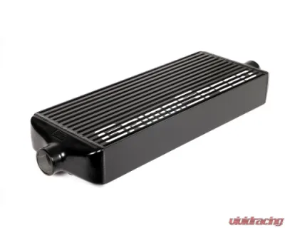 GrimmSpeed Red Piping Front Mount Black Coated Intercooler Kit - 90255
