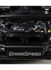 GrimmSpeed Black Piping Front Mount Black Coated Intercooler Kit Subaru WRX 2015-2021                                     - 90256 - Image 16