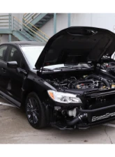 GrimmSpeed Black Piping Front Mount Black Coated Intercooler Kit Subaru WRX 2015-2021                                     - 90256 - Image 10