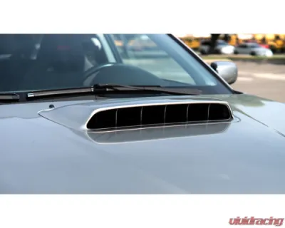 GrimmSpeed Top Mount Intercooler Splitter w/ OEM Scoop Subaru WRX 2002-2003 - 93073