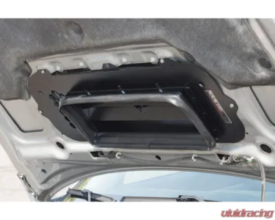 GrimmSpeed Top Mount Intercooler Splitter w/ JDM STI Scoop Subaru WRX 2002-2003 - 93074