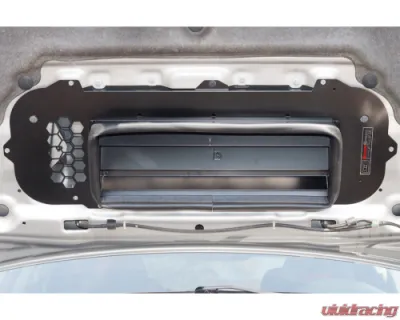 GrimmSpeed Top Mount Intercooler Splitter w/ OEM Scoop Subaru STI 2004-2005 - 93076