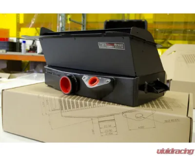 GrimmSpeed Top Mount Intercooler Splitter w/ OEM/JDM STI Scoop Subaru Forester XT 2004-2008 - 93113