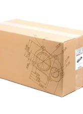 GrimmSpeed Top Mount Intercooler Splitter w/ OEM/JDM STI Scoop Subaru Forester XT 2004-2008                                     - 93113 - Image 5