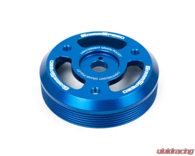 GrimmSpeed Red Lightweight Crank Pulley Subaru BRZ/Forester XT/WRX | Scion FRS| Toyota GT86 2013-2021 - 95024