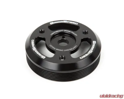 GrimmSpeed Red Lightweight Crank Pulley Subaru BRZ/Forester XT/WRX | Scion FRS| Toyota GT86 2013-2021 - 95024