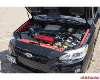 GrimmSpeed Red Fender Shrouds Subaru WRX | STI 2015-2021 - 96048