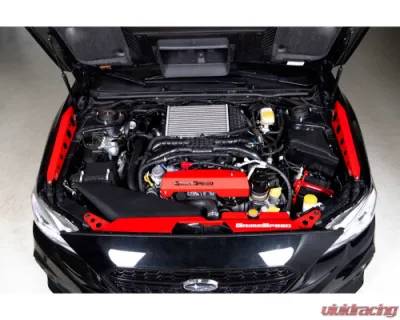 GrimmSpeed Black Fender Shrouds - 96049
