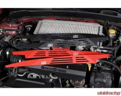 GrimmSpeed Black Fender Shroud Subaru WRX | STI 2008-2014 - 96058