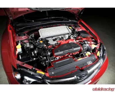 GrimmSpeed Black Fender Shroud Subaru WRX | STI 2008-2014 - 96058