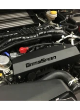 GrimmSpeed Black Pulley Cover Subaru WRX 2015-2021                                     - 99040 - Image 3