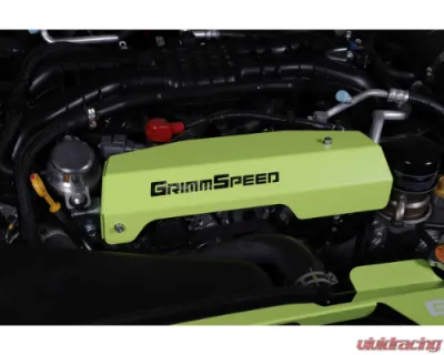 GrimmSpeed Red Pulley Cover Subaru WRX 2015-2021 - 99043