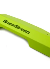 GrimmSpeed Neon Green Pulley Cover Subaru WRX 2015-2021                                     - 99051 - Image 2