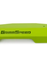 GrimmSpeed Neon Green Pulley Cover Subaru WRX 2015-2021                                     - 99051 - Image 7