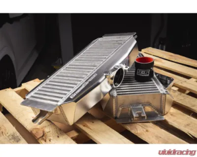 GrimmSpeed Raw Aluminum Billet Top Mount Intercooler Kit Subaru 2019-2024 - 113049