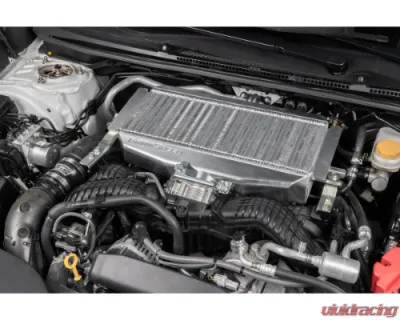 GrimmSpeed Raw Aluminum Billet Top Mount Intercooler Kit Subaru 2019-2024 - 113049