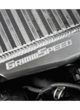 GrimmSpeed Raw Aluminum Billet Top Mount Intercooler Kit Subaru 2019-2024                                     - 113049 - Image 8