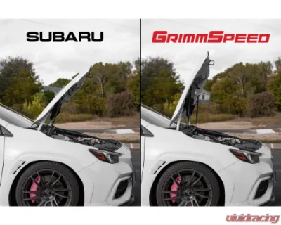 GrimmSpeed High Lift Hood Struts Subaru WRX | STI 2015+ - 113072