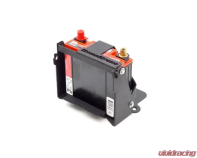 GrimmSpeed Black Lightweight Battery Mount Kit Subaru WRX | STI 2008-2021 - 121028