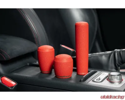 GrimmSpeed Aluminum Black M12x1.25 Manual Tallboy Shift Knob - 380007