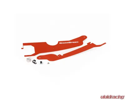 GrimmSpeed Red Radiator Shroud - 113090RED