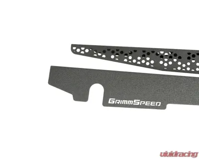 GrimmSpeed Black Fender Shrouds - 113095BLK