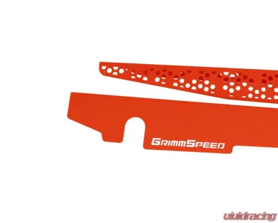 GrimmSpeed Red Fender Shrouds - 113095RED