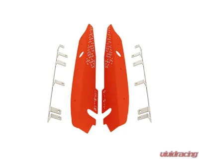 GrimmSpeed Red Fender Shrouds - 113095RED