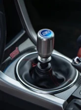 GrimmSpeed Limited Edition Checkered Blue Shift Knob Cap for Swap-Top Knobs                                     - 1.1006.8.BLU - Image 3