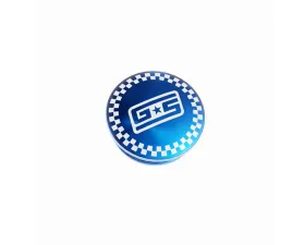 GrimmSpeed Limited Edition Checkered Blue Shift Knob Cap for Swap-Top Knobs