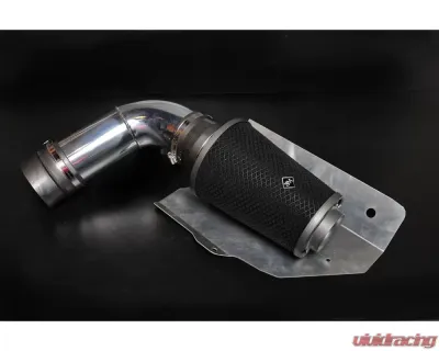 Weapon-R Polished Dual Velocity Secret Weapon Intake Kit w/ Air Shield for BMW X5 3.0L 2012 - 308-127-101