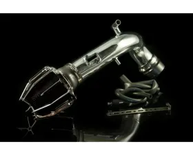 Weapon-R Polished Dragon Intake Kit for 2003-2004 Honda Accord 4 Cyl. LEV w/ MAF Sensor