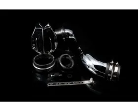 Weapon-R Polished Dragon Intake Kit for Mitsubishi Eclipse Spyder 6Cyl 2001-2003