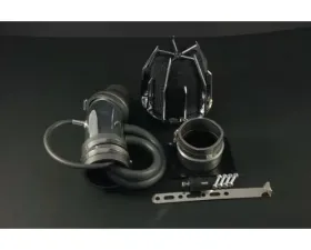 Weapon-R Polished Dragon Intake Kit for Nissan Pathfinder 1996-2000, Aluminum, 3