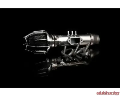 Weapon-R Polished Dragon Intake Kit for Lexus ES300 1999-2001, High-Performance Air Intake - 805-129-101