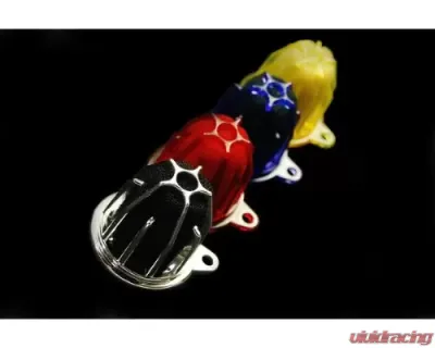Weapon-R Yellow Dragon Breather Filters 818-114-104 for Universal Fit, High-Performance Airflow - 818-114-104