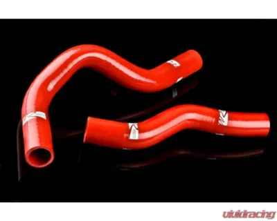 Weapon-R Red Coolant Hose Kit 2 Pcs Honda Civic FD2 - 636-114-104R