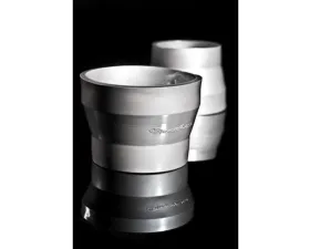 Weapon-R 3.5x3.5x3 Inch Coupler Adapter Silver for Universal Fitment