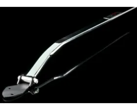 Weapon-R Front Strut Tower Bar for Honda Fit 2002-2006, Aluminum, Silver, 980-111-103