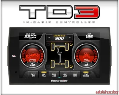 Superchips TrailDash 3 Jeep Wrangler JK 2015-2018 - 42051-3