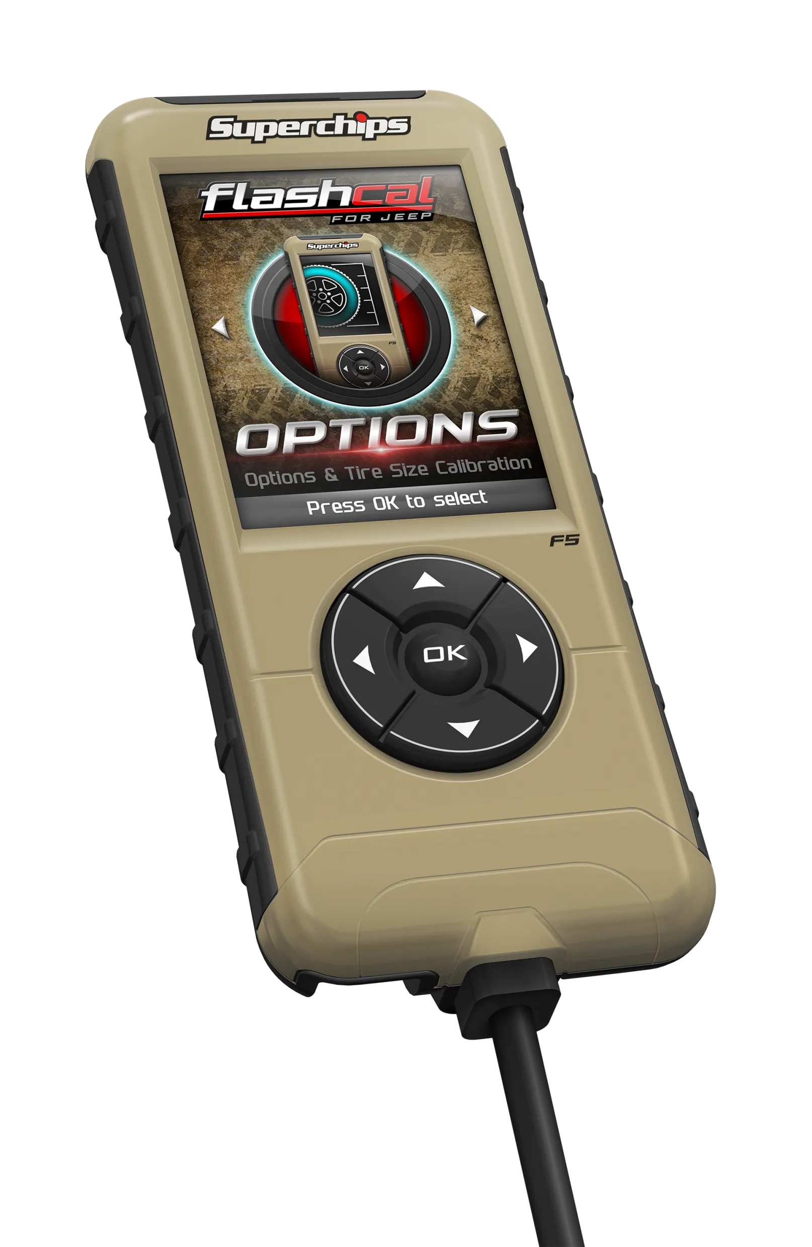 【未使用】Superchips Flashcal for Jeep Superchips SC-MOD Flashcal+ For Wrangler & Gladiator Calibration