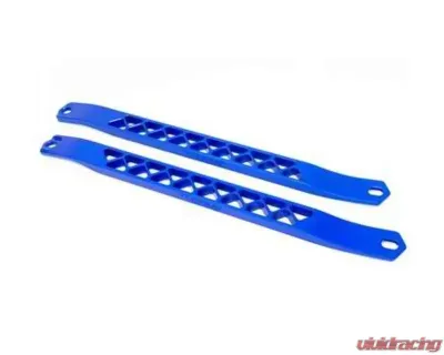 Torque Solution Billet Strut Cross Braces Blue Toyota GR Supra MKV A90|A91 2020-2024 - TS-GR-642BU