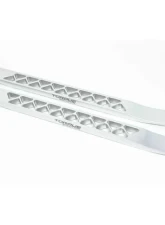 Torque Solution Billet Strut Cross Braces Silver Toyota GR Supra MKV A90|A91 2020-2024                                     - TS-GR-642S - Image 2
