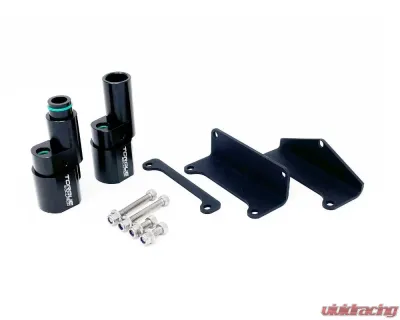 Torque Solution Billet Dual Pass Flex Fuel Sensor Bracket GM Flex Fuel Sensors - TS-UNI-637